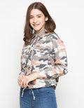 LS JACKET CAMO CANVAS