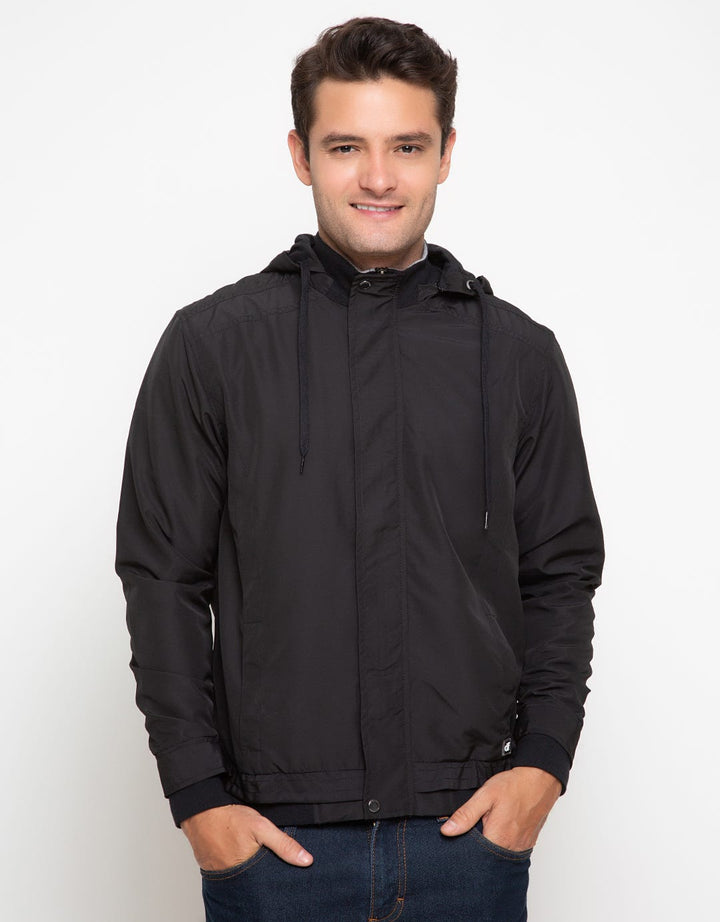 D&F Jaket Hoodie Detail Saku Ganda