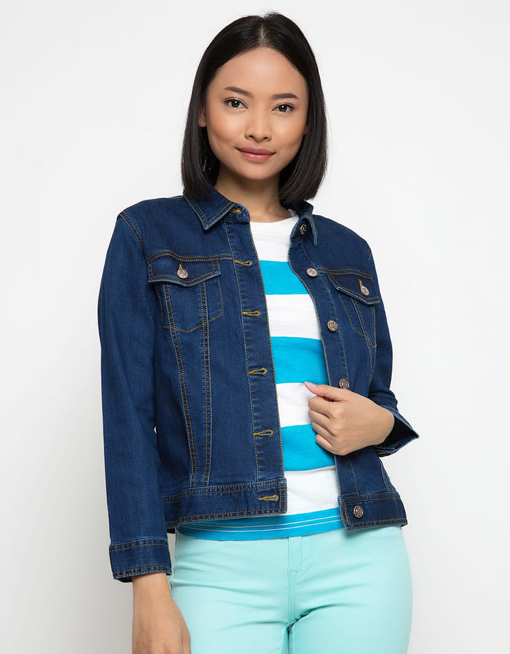 DUST Fashion Jaket Denim Kahona