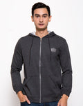 Nevada Jaket Hoodie Casual Pria