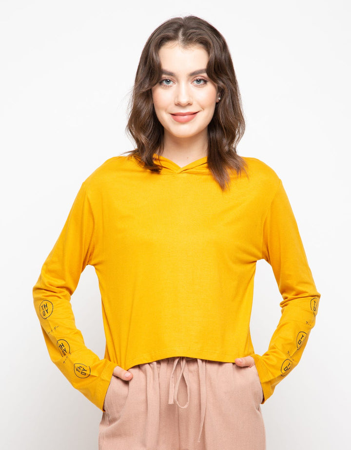 Third Day Co T-shirt Hoodie Detail Print Lengan