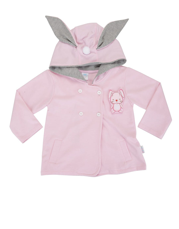 BUTTON HOODIE JACKET