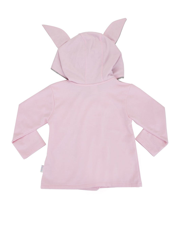 BUTTON HOODIE JACKET