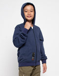 KNITTING HOODY JACKET