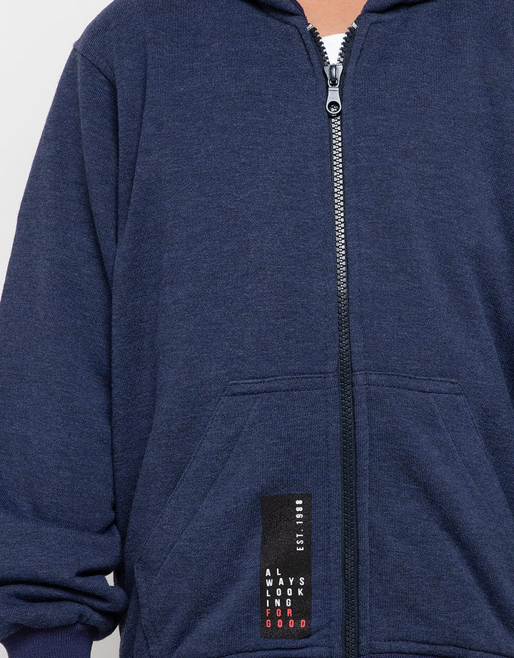 KNITTING HOODY JACKET