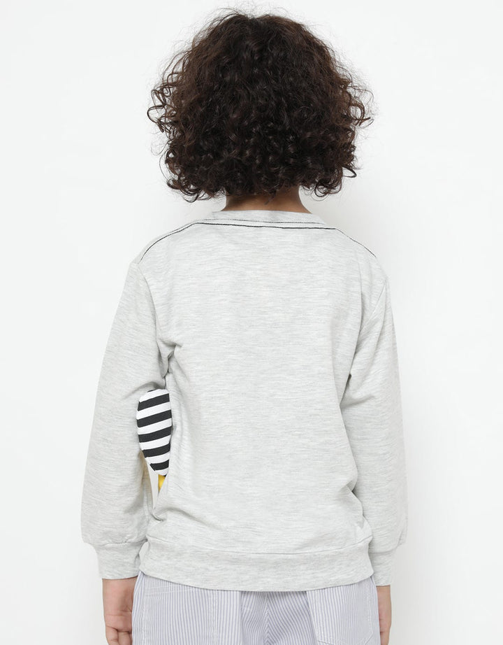 LS SWEATER RACOON BU