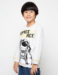 Little M Long Sleeve Sweater Space Ace
