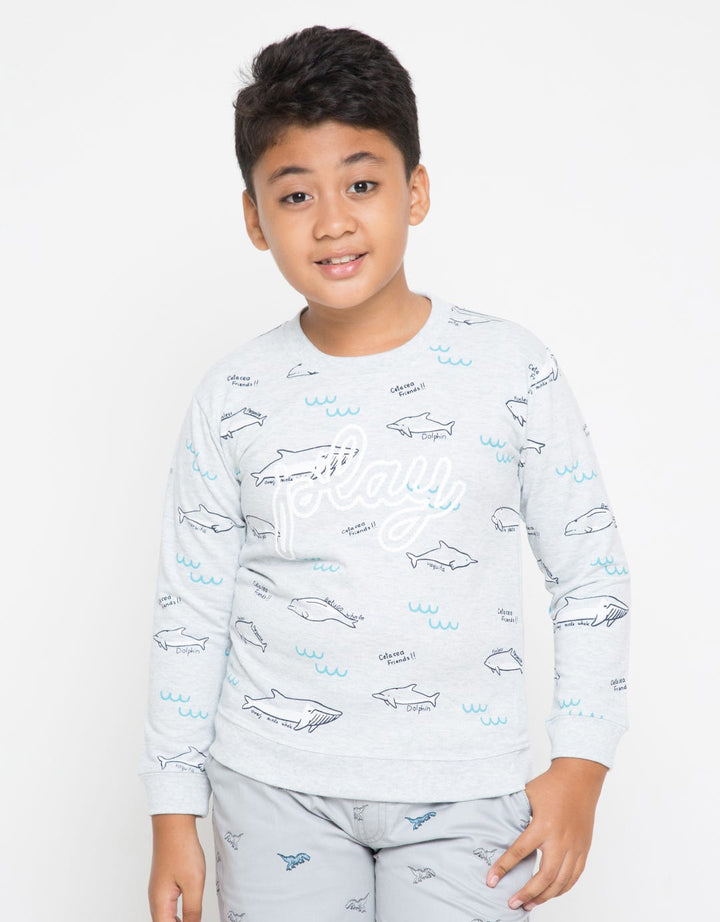 LS SWEATSHIRT SHARK