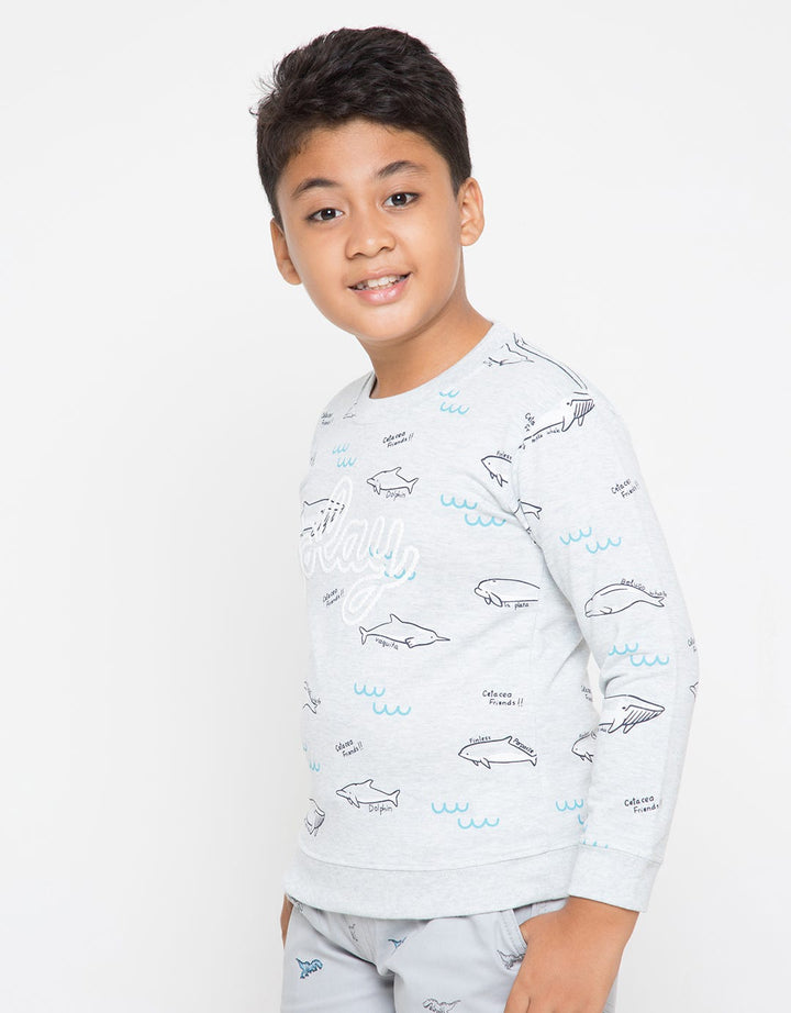 LS SWEATSHIRT SHARK