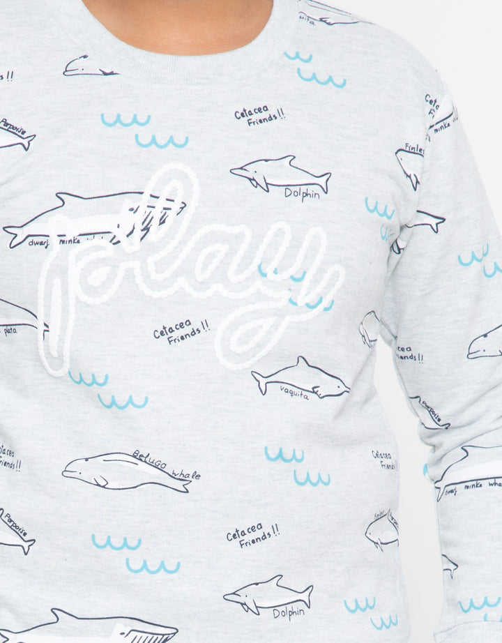 LS SWEATSHIRT SHARK