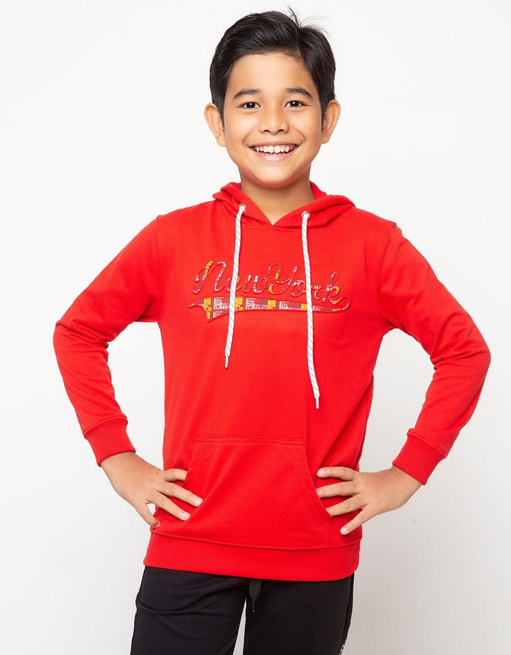 DEBOSS HOODY SWEATER