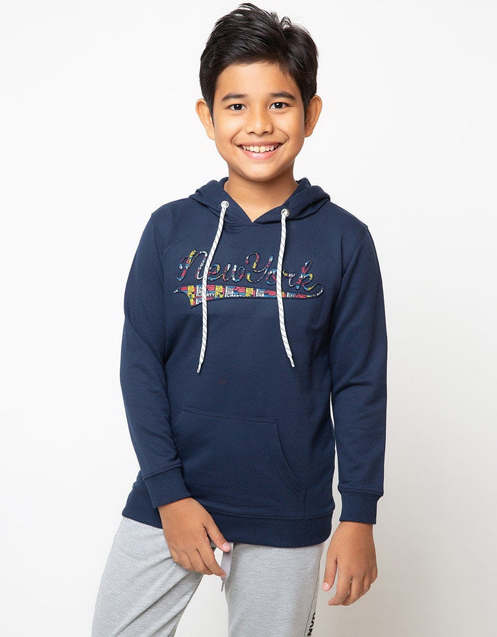 DEBOSS HOODY SWEATER