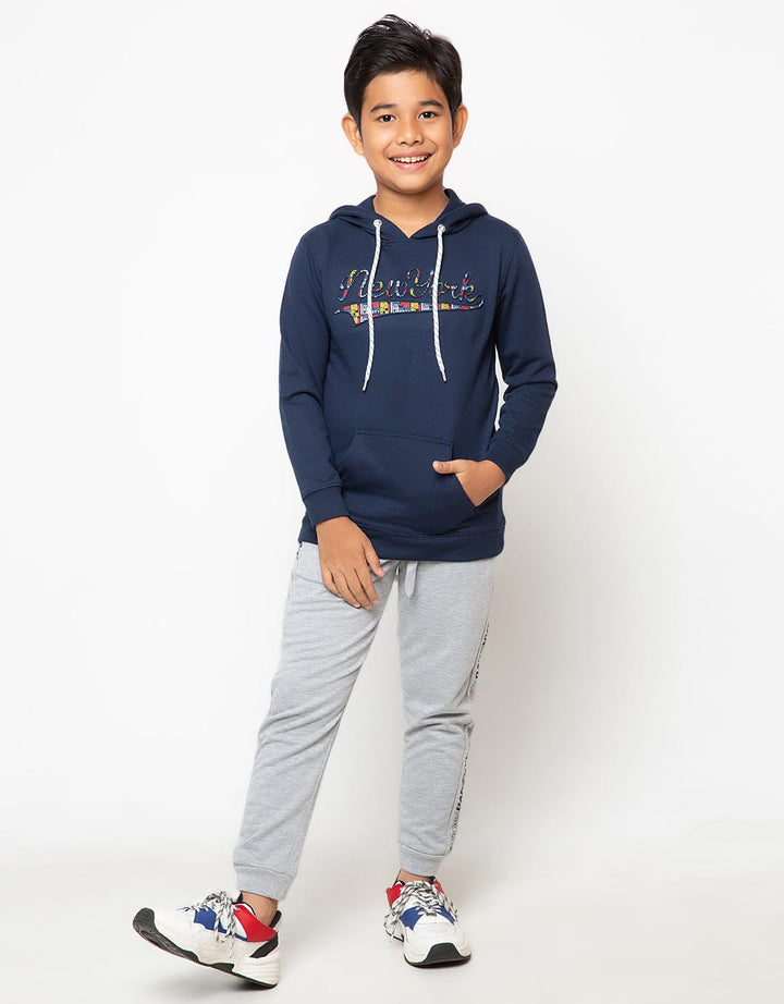 DEBOSS HOODY SWEATER