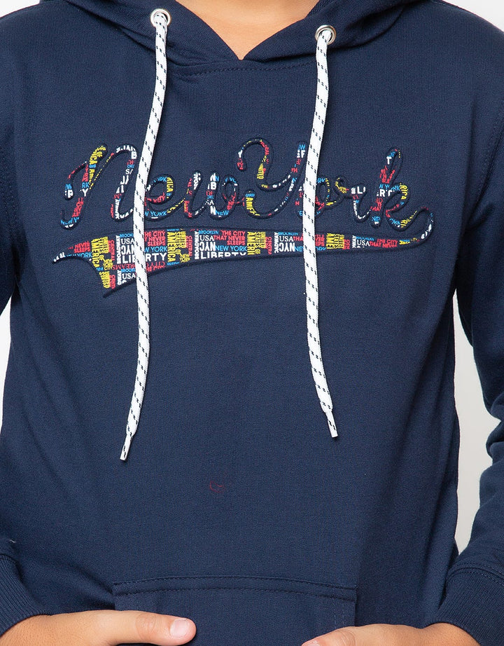 DEBOSS HOODY SWEATER