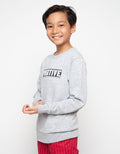 POSITIVE EMB SWEATER