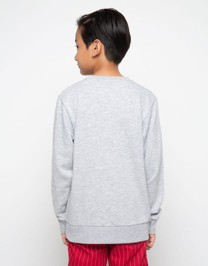 POSITIVE EMB SWEATER