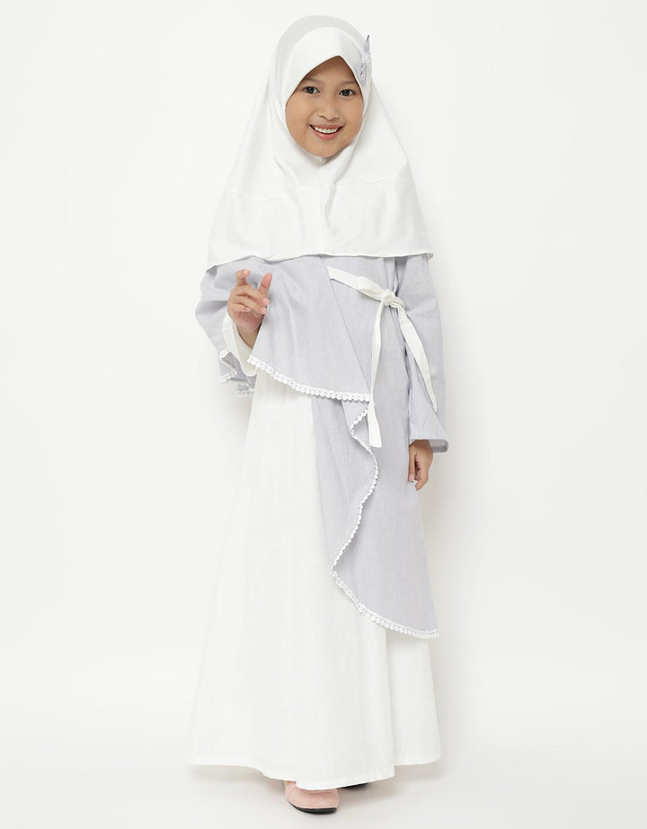 Jedea by Donita Muslim Dress Print Stripes