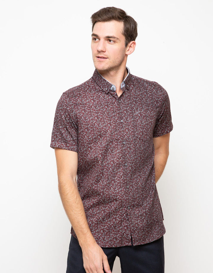 Johnwin Full Print Short Sleeve Shirt