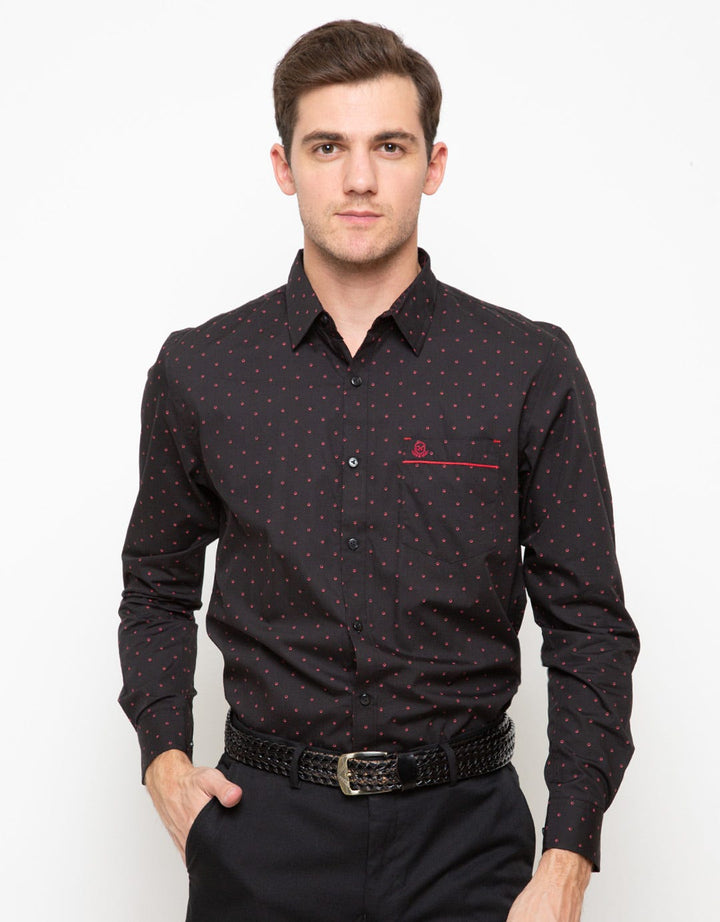 Johnwin Man Full Print Shirt