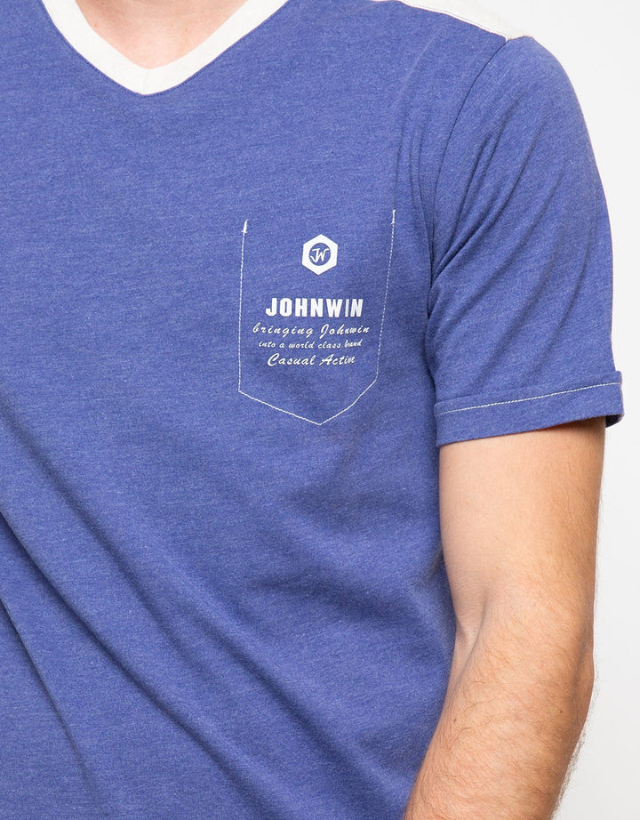 JOHNWIN T-Shirt Logo Brand Print