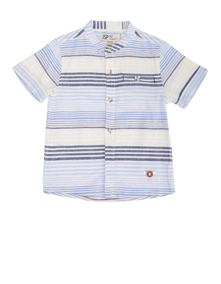 Jsp Baby Short Sleeve Shirt Mellow Yellow Infant 03