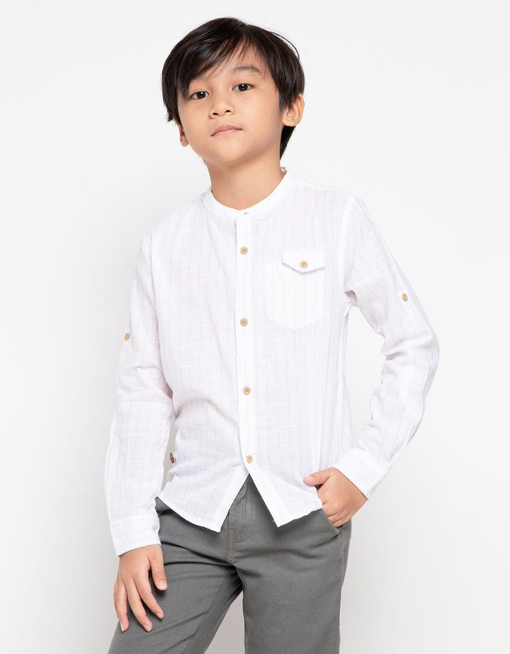 Jsp Boys Kemeja Tangan Panjang Butterscotch Kids 06 (5-14 Tahun)