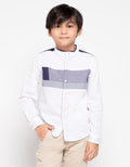 Jsp Boys Kemeja Tangan Panjang Newness Nautical Kids 07 (5-14 Tahun)