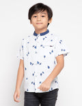 Jsp Boys Kemeja Tangan Pendek Dashing Blooms Kids 06 (5-14 Tahun)
