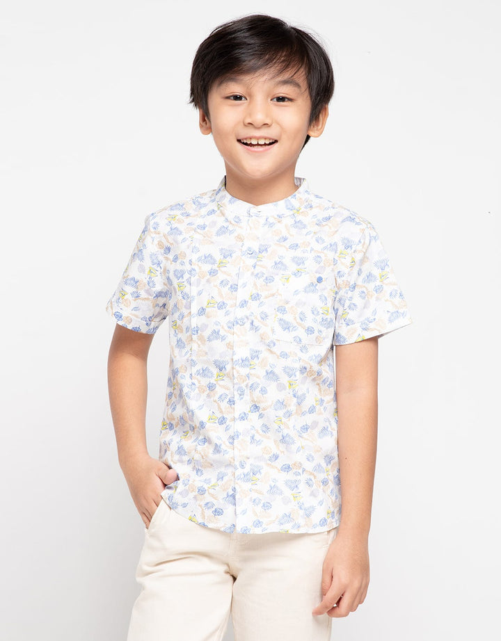 Jsp Boys Kemeja Tangan Pendek Newness Nautical Kids 05 (5-14 Tahun)