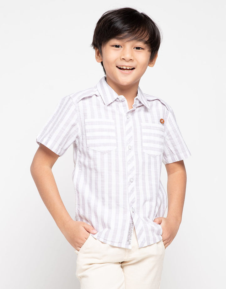 Jsp Boys Short Sleeve Shirt Runner Shirt 01 (5-14 Years)
