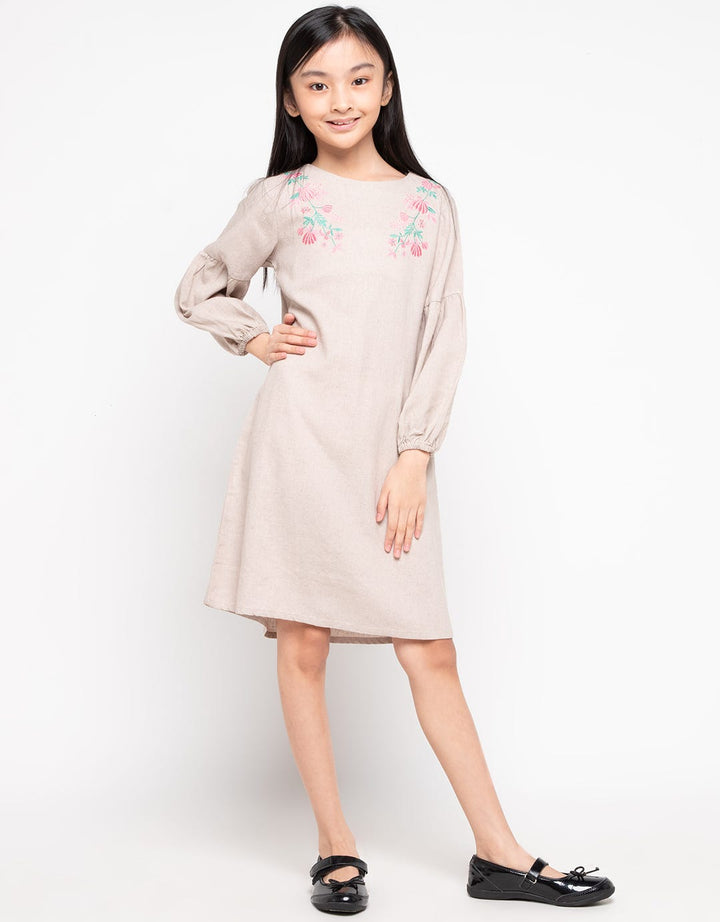 Jsp Girl Dress Wild Flower Kids 01 (5-14 Tahun)