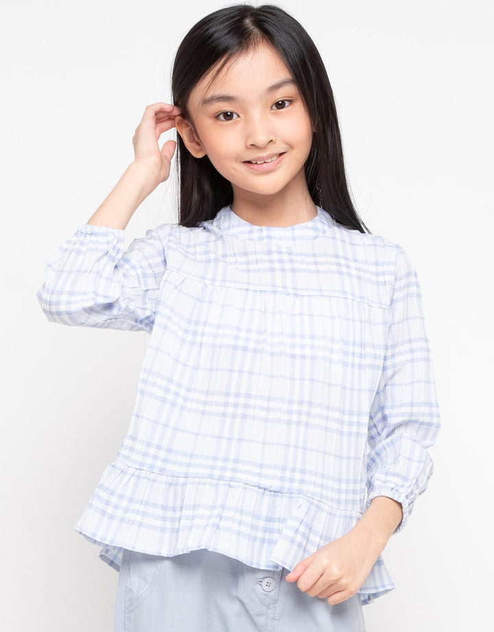 Jsp Girl Kemeja Tangan Panjang Blouse Collection 1 02 (5-14 Tahun)