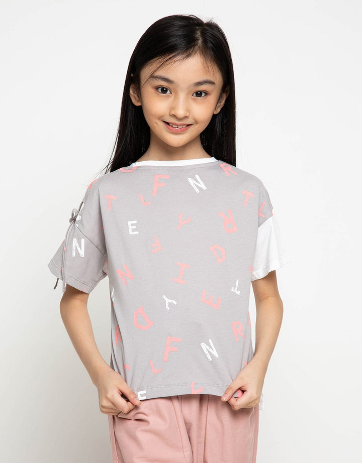 Jsp Girl Kemeja Tangan Pendek Friday Feelin Kids 07 (5-14 Tahun)