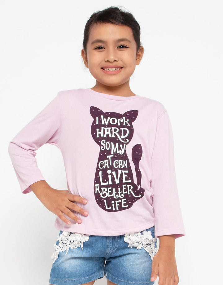 Jsp Girl Tshirt Color Me Happy 03 (5-14 Tahun)