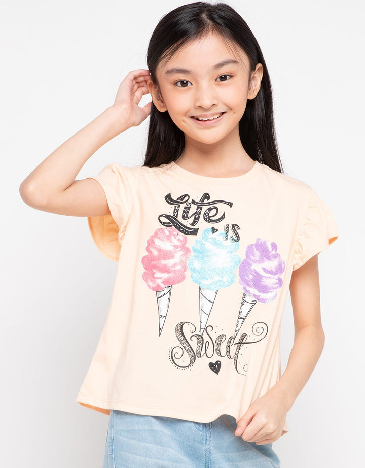 Jsp Girl Tshirt Color Me Happy 04 (5-14 Tahun)