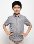 Jsp Boys Kemeja Tangan Pendek Clues De Matches Kids 02 (5-14 Tahun)