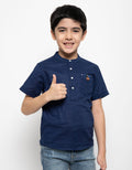Jsp Boys Kemeja Tangan Pendek Dashing Blooms Kids 05 (5-14 Tahun)