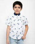 Jsp Boys Kemeja Tangan Pendek Dashing Blooms Kids 06 (5-14 Tahun)