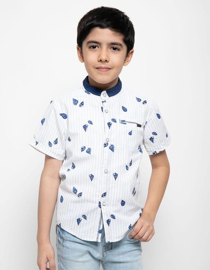 Jsp Boys Kemeja Tangan Pendek Dashing Blooms Kids 06 (5-14 Tahun)