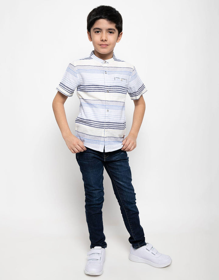 Jsp Boys Kemeja Tangan Pendek Mellow Yellow Kids 03 (5-14 Tahun)
