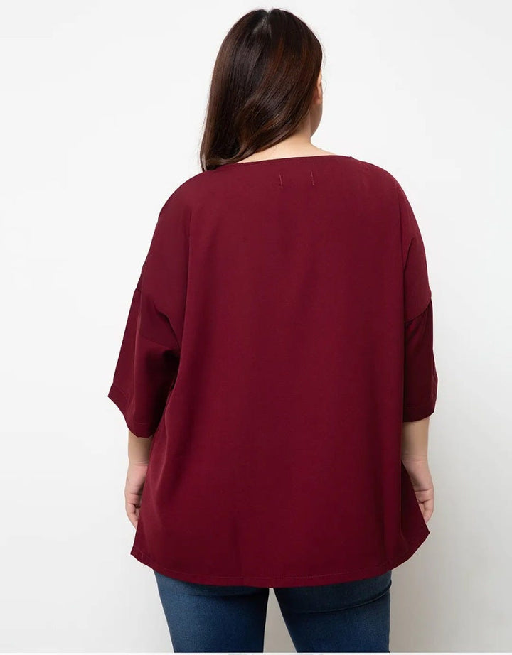 Julien Big Size Agha Blouse