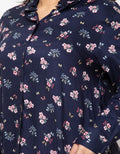 Julien Big Size Fawn Blouse