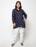 Julien Big Size Fawn Blouse