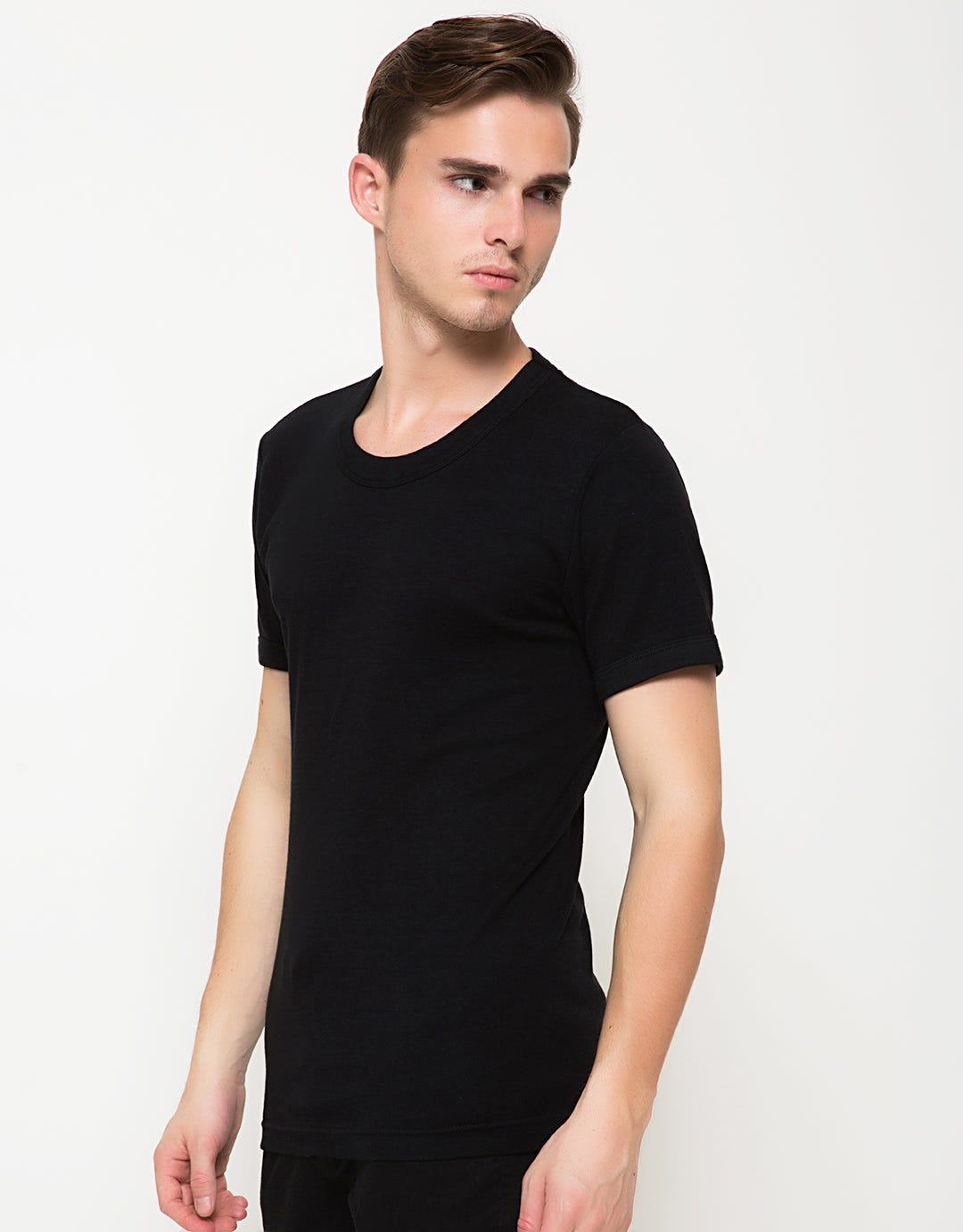 Platinum Men Plain Basic T-Shirt