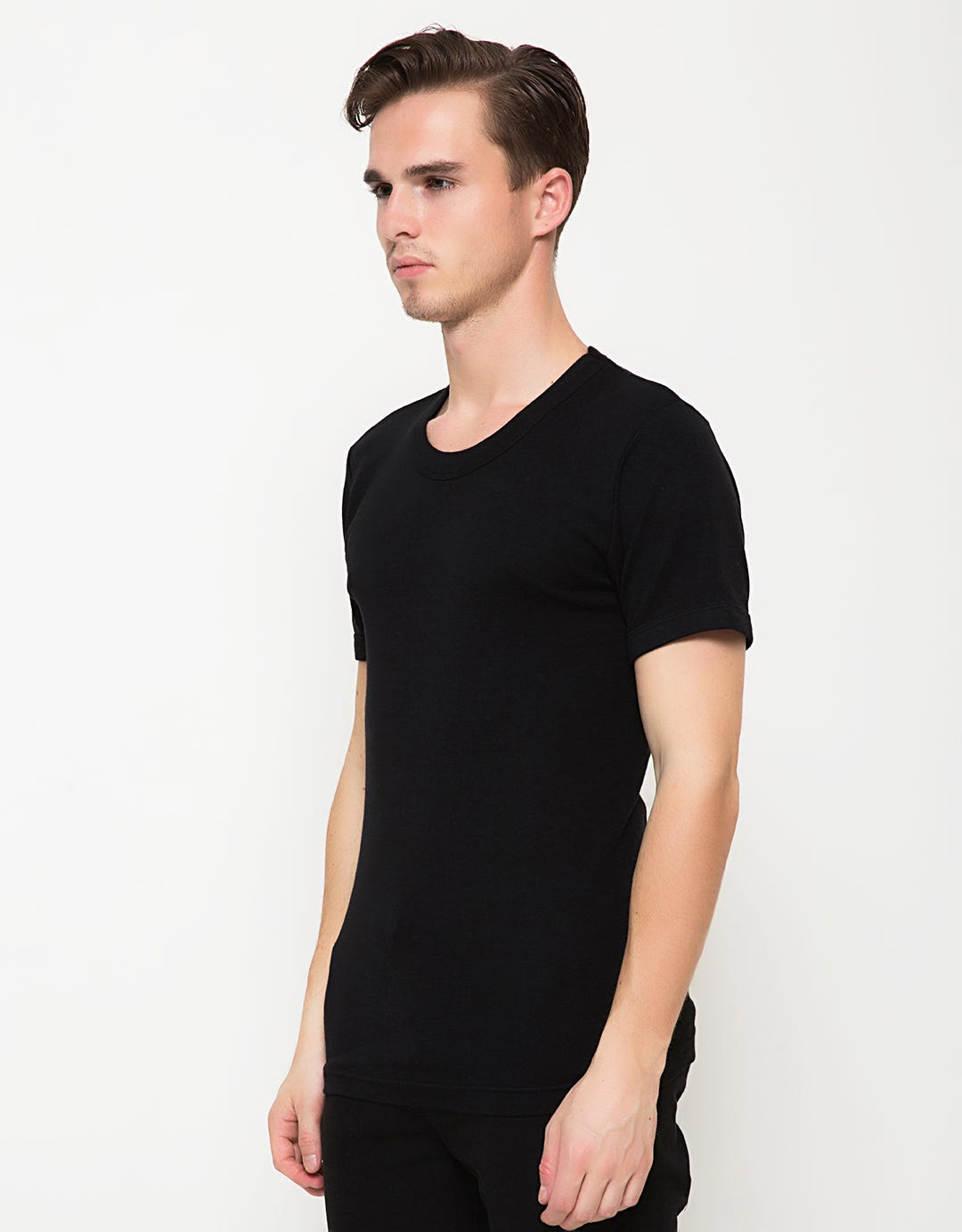 Platinum Men Plain Basic T-Shirt