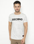 3SECOND T-shirt Print Misty Brand