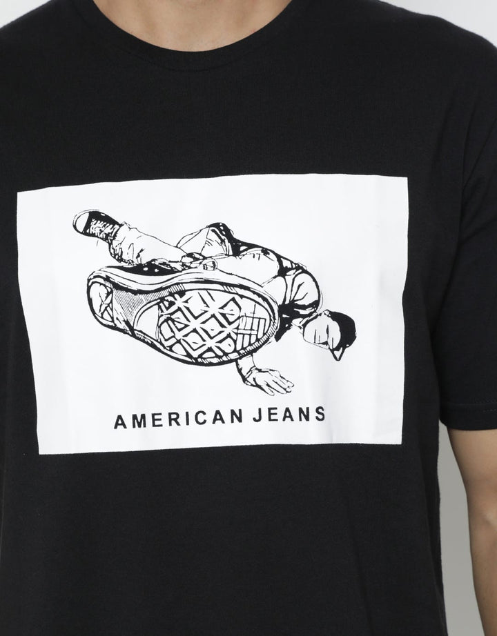 American Jeans T-Shirt Sablon
