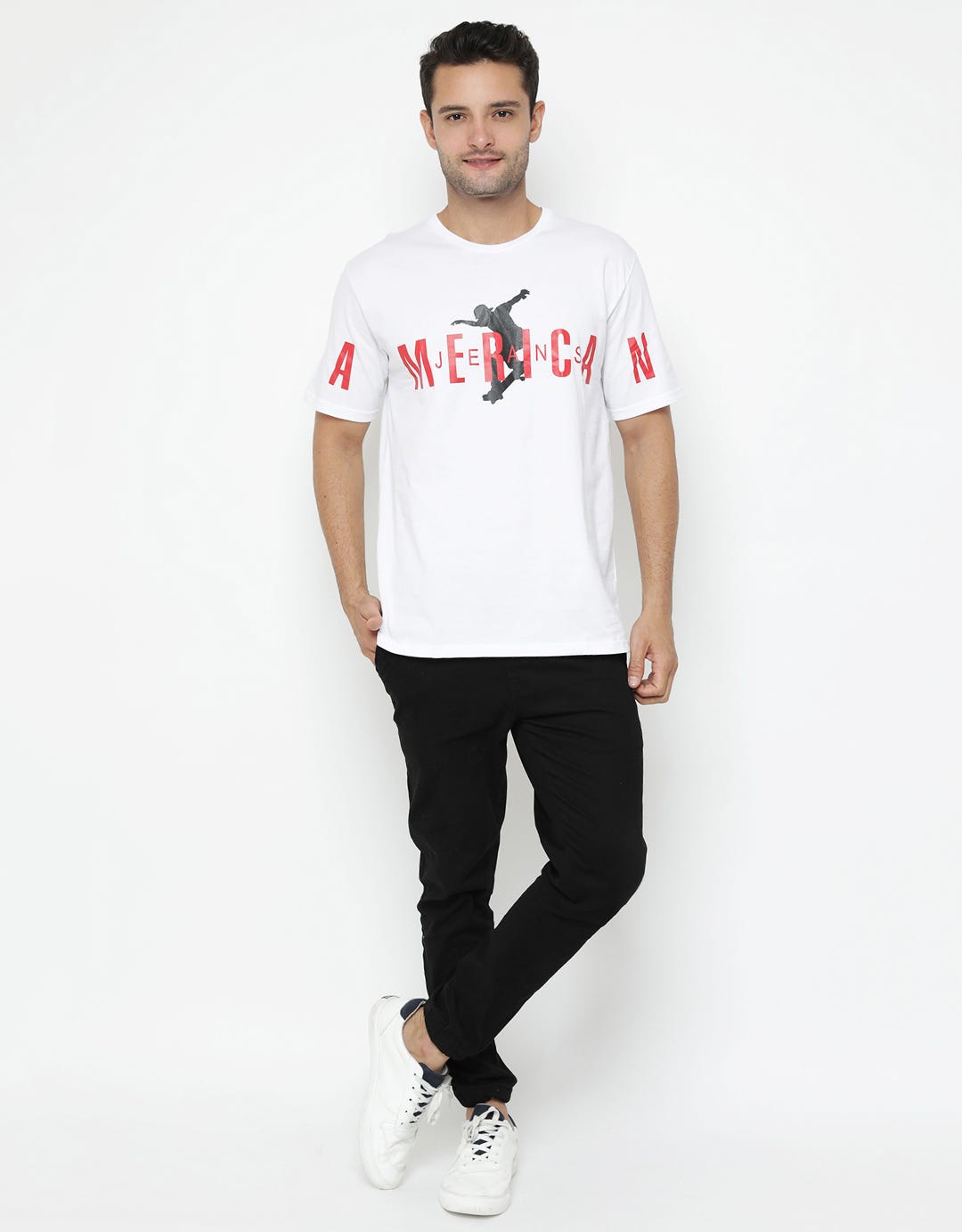 American Jeans T-Shirt Sablon