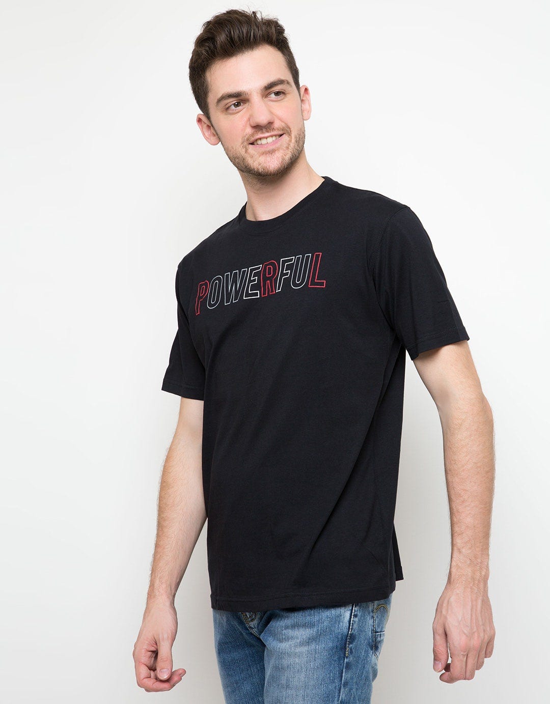 American Jeans T-Shirt Powerful Quote