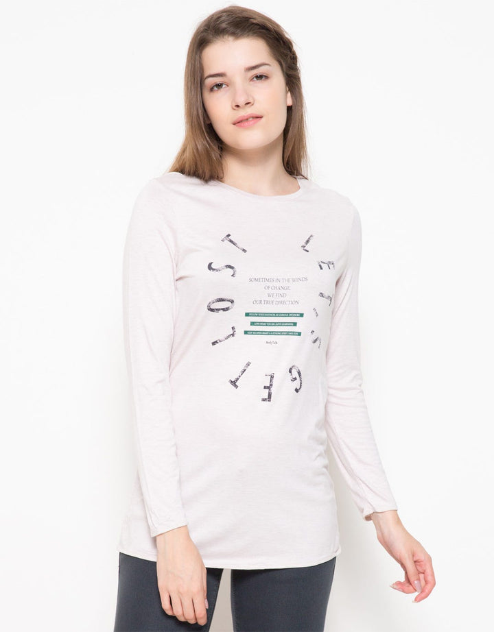 Bodytalk Let's Get Lost Long Sleeve Tee